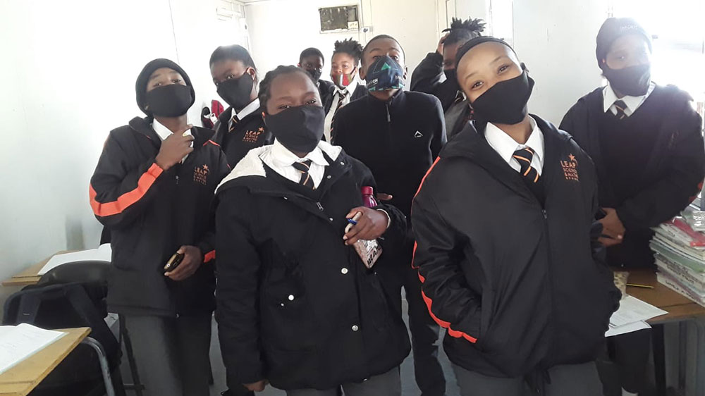 Toshiba Africa Continues Supports to LEAP School 3 In South Africa Under COVID-19 Lockdown